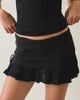 I.AM.GIA I. AM. GIA. Aris Lace Trim Low-Rise Mini Skirt in Black, Women's at Urban Outfitters - 1