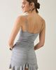 I.AM.GIA I. AM. GIA. Juliana Chainmail Detail Ruched Mini Dress in Slate, Women's at Urban Outfitters - 2