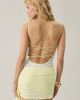 I.AM.GIA I. AM. GIA. Kary Layered Asymmetric Mini Dress in Yellow, Women's at Urban Outfitters - 2
