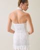 I.AM.GIA I. AM. GIA. Kenzia Keyhole High Neck Halter Lace Mini Dress in White, Women's at Urban Outfitters - 3