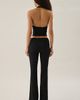 I.AM.GIA I. AM. GIA. Seraphine Studded Belt Detail Flare Pants in Black, Women's at Urban Outfitters - 4