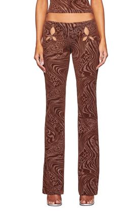 I.AM.GIA I.AM.GIA Amina Cutout Low Rise Flare Pants