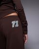 I.AM.GIA I.AM.GIA Arlo cotton rich low rise ultra baggy track sweatpants in brown and baby blue - part of a set - 3