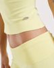 I.AM.GIA I.AM.GIA Audrina sculpting knit ribbed trim halterneck top in yellow - part of a set - 3