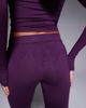 I.AM.GIA I.AM.GIA Blare logo back print contrast stitch track pant in plum - part of a set-Purple - 3