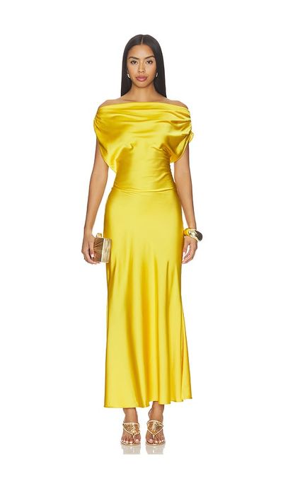 I.AM.GIA I.AM.GIA Kahlo Satin Maxi Dress