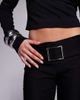 I.AM.GIA I.AM.GIA Sharah oversized buckle detail flare pants in black - 4