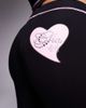 I.AM.GIA I.AM.GIA x Fafi Blare Fafinettes heart diamante logo detail flare track pants in black - part of a set - 2