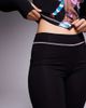 I.AM.GIA I.AM.GIA x Fafi Blare Fafinettes heart diamante logo detail flare track pants in black - part of a set - 4