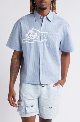 ICECREAM ICECREAM Arcade Short Sleeve Button-Up Shirt
