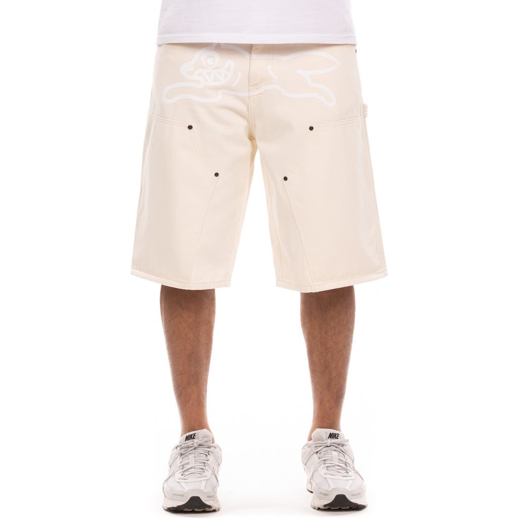 ICECREAM ICECREAM Choco Cotton Twill Carpenter Shorts