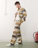 ICECREAM ICECREAM dreamscape all over printed straight leg denim jeans in multi - part of a set - 3
