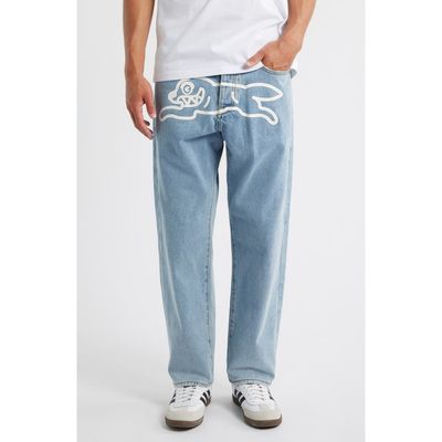 ICECREAM ICECREAM Face Time Vanilla Fit Cotton Jeans