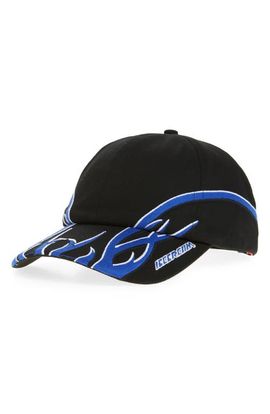 ICECREAM ICECREAM Flame Embroidered Dad Baseball Cap