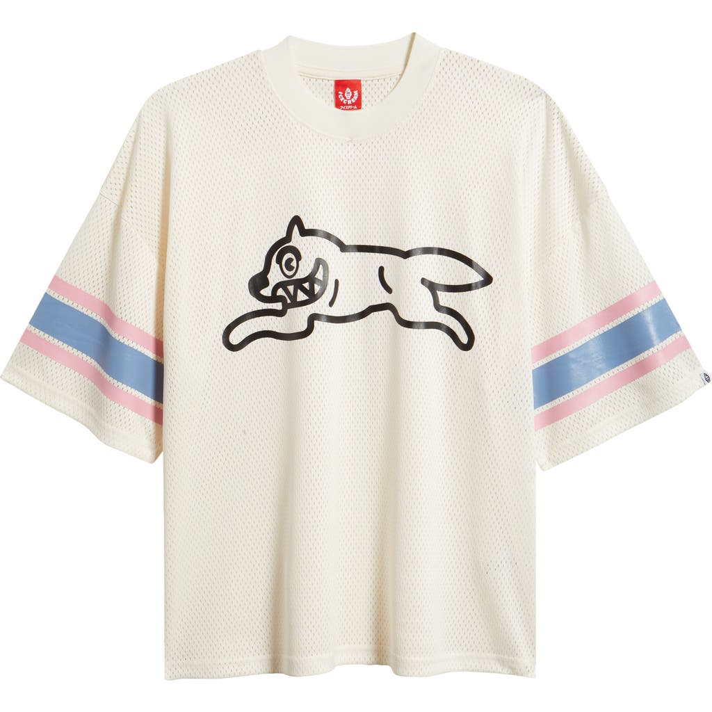 ICECREAM ICECREAM Hike Oversize Running Dog Mesh Graphic T-Shirt