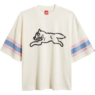 ICECREAM ICECREAM Hike Oversize Running Dog Mesh Graphic T-Shirt