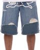 ICECREAM ICECREAM Hoodsie Ripped Denim Shorts - 4