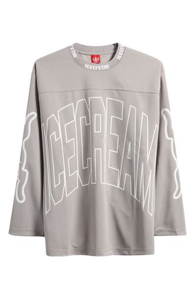 ICECREAM ICECREAM Hyperdrive Oversize Long Sleeve Graphic T-Shirt