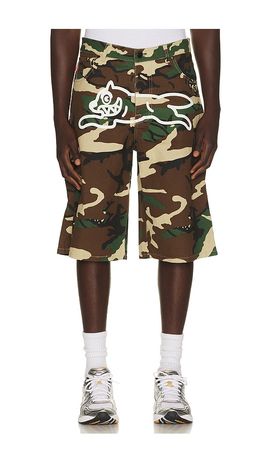 ICECREAM ICECREAM Icee Camo Twill Short