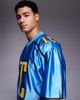 ICECREAM ICECREAM logo football jersey in blue - 4