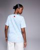 ICECREAM ICECREAM logo t-shirt in blue stripes - 4