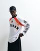 ICECREAM ICECREAM mesh long sleeve racer t-shirt with graphic print in multi - 1