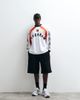 ICECREAM ICECREAM mesh long sleeve racer t-shirt with graphic print in multi - 3