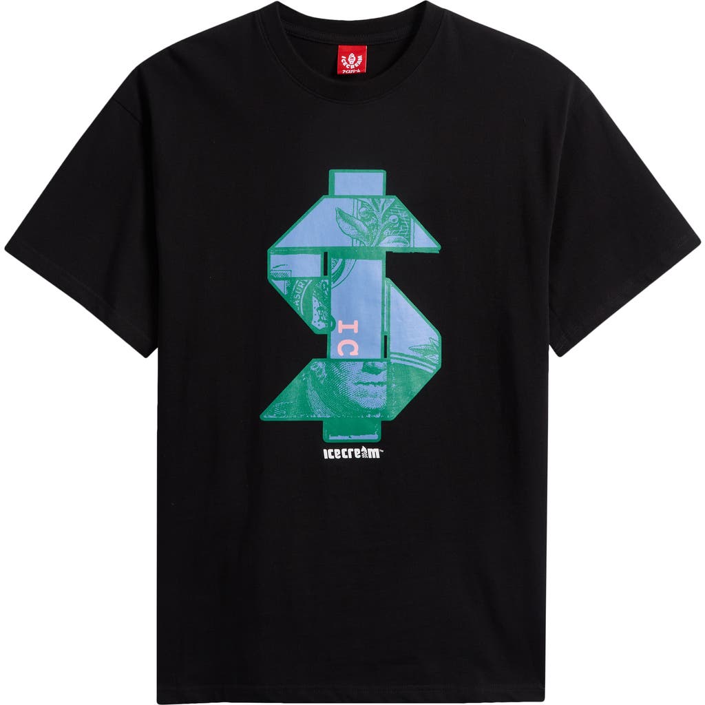 ICECREAM ICECREAM Origami Cotton Graphic T-Shirt