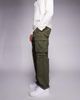ICECREAM ICECREAM running dog zip off cargo pants in khaki green - 3