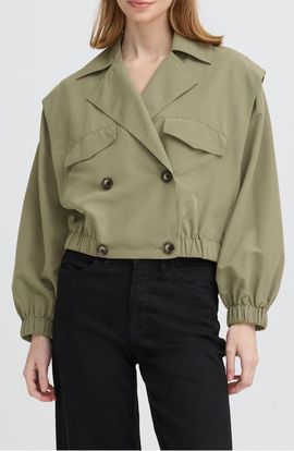 ICHI ICHI Blouson Trench Jacket