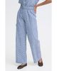 ICHI ICHI Check Print Wide Leg Pants - 1