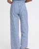 ICHI ICHI Check Print Wide Leg Pants - 2