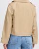 ICHI ICHI Cropped Trench Coat - 2