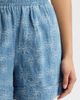 ICHI ICHI Floral Print Denim Shorts - 4