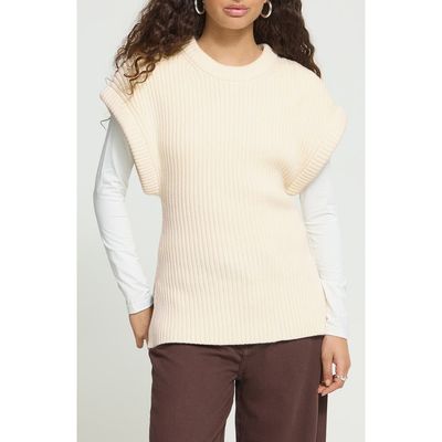 ICHI ICHI Ihaerin Ribbed Sweater Vest