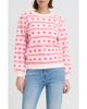 ICHI ICHI Ihbrielle Jacquard Heart Sweater - 1