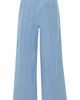 ICHI ICHI Ihkate Wide Leg Crop Denim Pants - 3