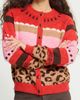 ICHI ICHI Ihlivoni Animal Print Cardigan - 1