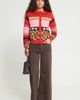ICHI ICHI Ihlivoni Animal Print Cardigan - 3