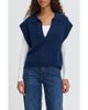 ICHI ICHI Ihpovoke Collar Sweater Vest - 1