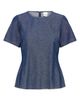 ICHI ICHI Ihtulle Denim Peplum Top - 2