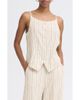 ICHI ICHI Sleeveless Linen Blend Top - 1
