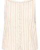 ICHI ICHI Sleeveless Linen Blend Top - 3