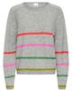 ICHI ICHI Striped Crewneck Sweater - 1