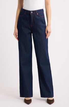 ICHI ICHI Wide Leg Jeans