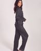 iCollection iCollection Brushed Microfiber Pajama Set with Contrast Piping - 3