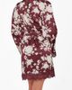 iCollection iCollection Floral Print Lace-Trimmed Satin Robe - 2