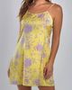 iCollection iCollection Floral Printed Satin Chemise Nightgown - 1