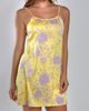 iCollection iCollection Floral Printed Satin Chemise Nightgown - 3