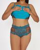 iCollection iCollection Lace Bodice Satin Camisole Set - 4